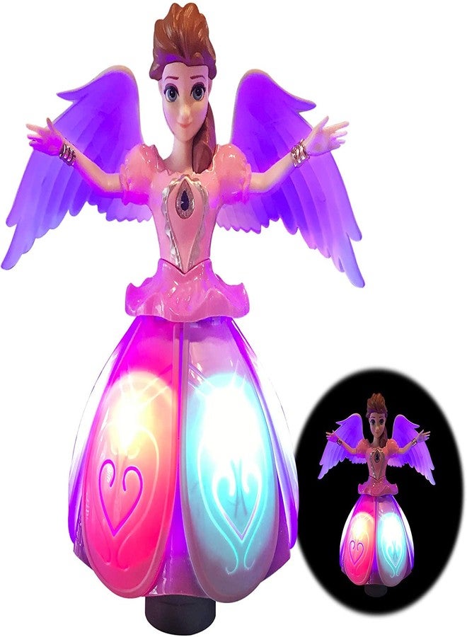 PULSBERY Beautiful Dancing Princess Angel Doll - Toy Features Amazing Music, Walks, Spins, Dances and Emits Awesome Light & Sound, (Musical) - Image 1